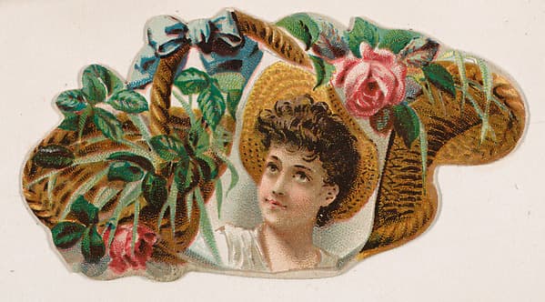Basket of flowers, from the Novelties series (N228, Type 3) issued by Kinney Bros., by Kinney Brothers Tobacco Company