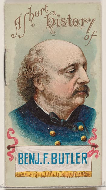 A Short History of General Ambrose Everett Burnside, from the Histories of Generals series of booklets (N78) for Duke brand cigarettes, by W. Duke, Sons & Co.