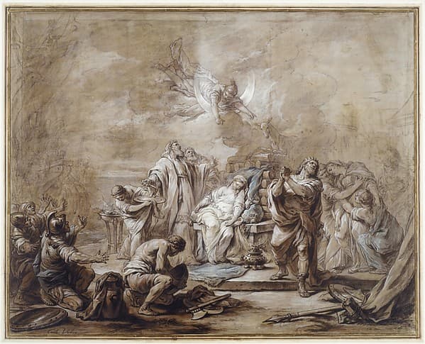 The Sacrifice of Iphigenia, by Carle (Charles André) Vanloo