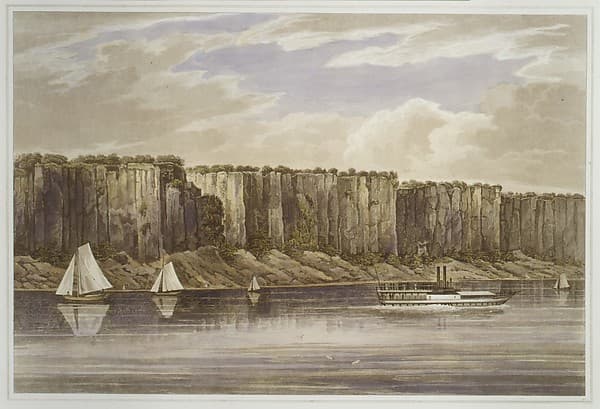 Palisades (No. 19 of The Hudson River Portfolio), by John Hill