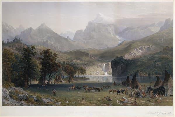 The Rocky Mountains, Lander's Peak, by James Smillie
