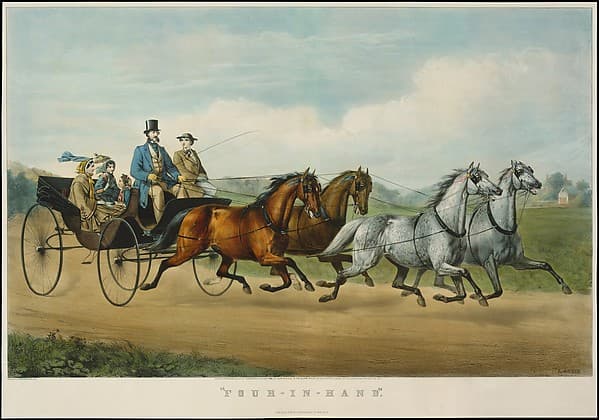 "Four-in-Hand", by Louis Maurer