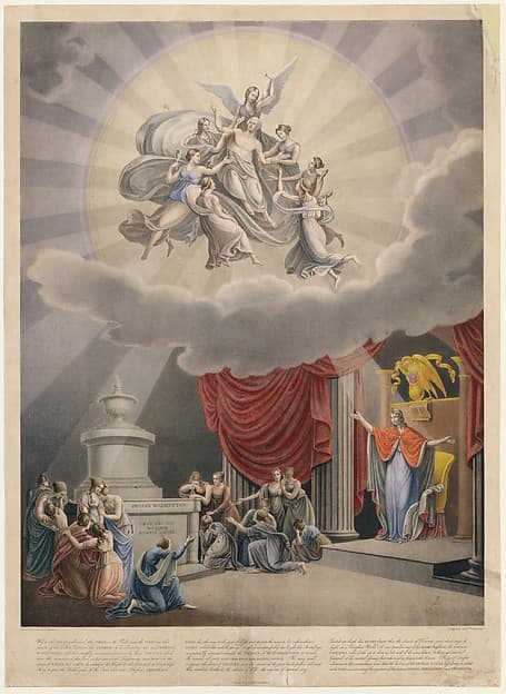 Apotheosis of George Washington, by Heinrich Weishaupt