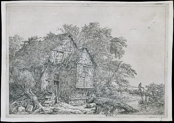 The Little Bridge (Le Petit Pont), by Jacob van Ruisdael