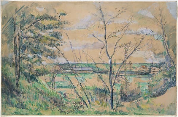 In the Oise Valley, by Paul Cézanne