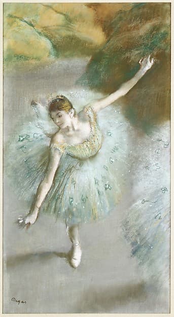 Dancer in Green, by Edgar Degas