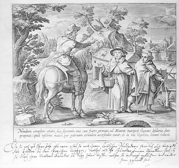 Vita B. Virginis Teresiae, by Adriaen Collaert