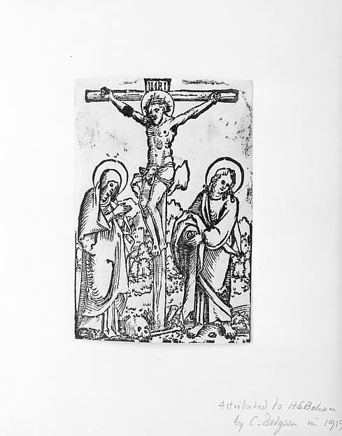 The Crucifixion, by Sebald Beham