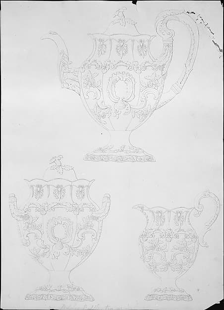 Nicholas Biddle tea service, by Thomas Fletcher
