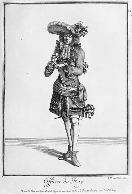 Collection of 146 plates of Costume, by Jean Berain