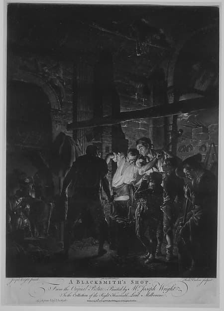 A Blacksmith's Shop, by Richard Earlom