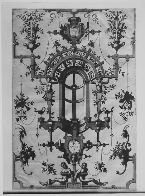 Various Plates of Grotesques from Three Series, by Cornelis Floris II
