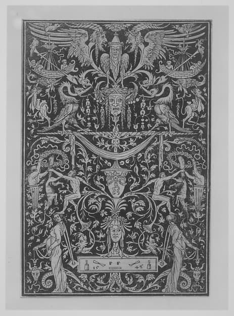 Ornament Print Panel, by Peter Flötner