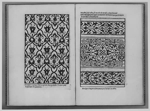 Livre de Moresques, page 10 (recto), by Francesco di Pellegrino