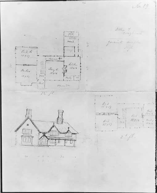 The Architecture of Country Houses; including Designs for Cottages, Farm Houses, and Villas, by Andrew Jackson Downing