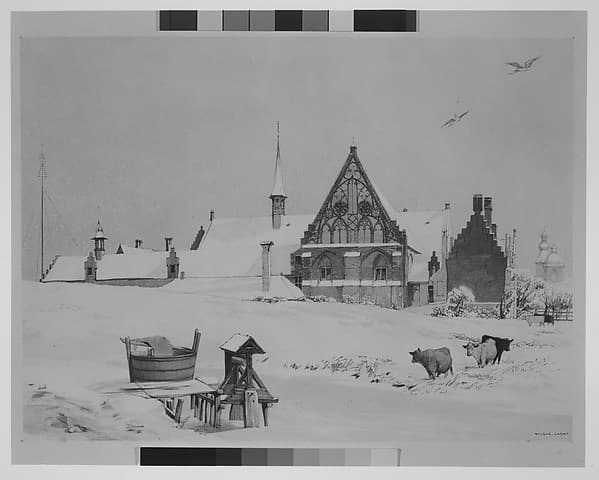 Byloke, Ghent, by Thomas Shotter Boys