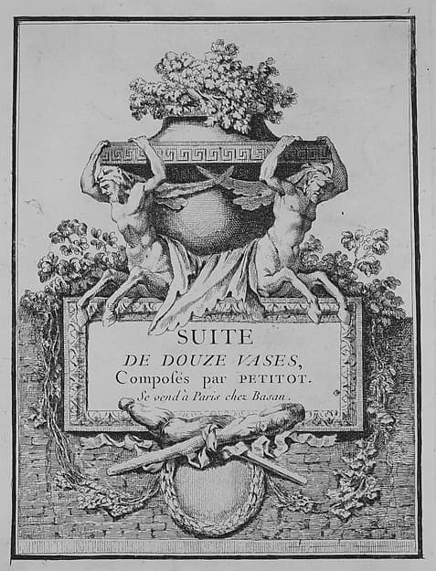 Suite de Douze Vases, by Ennemond Alexandre Petitot