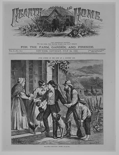 Hearth and Home, by Pettengil, Bates & Co.