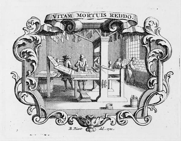 Vitam Mortuis Reddo (I Restore Life to the Dead), by Bernard Picart