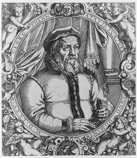 Georg Thenn, by Jost Amman