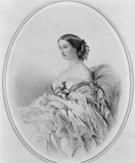 Eugénie, Empress of the French (Eugénie, Impératrice des Français), by Léon Alphonse Noël