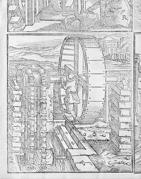 I dieci libri dell'architettura di M. Vitruvio tradutti et commentati da monsignor Barbaro eletto patriarca d'aquileggia, by Marcus Pollio Vitruvius