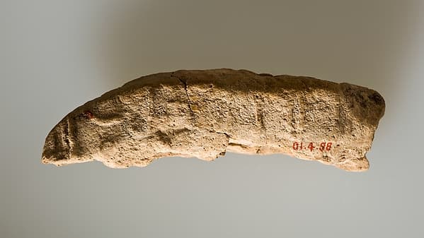 Clay jar sealing impressed with name of Khasekhemwy