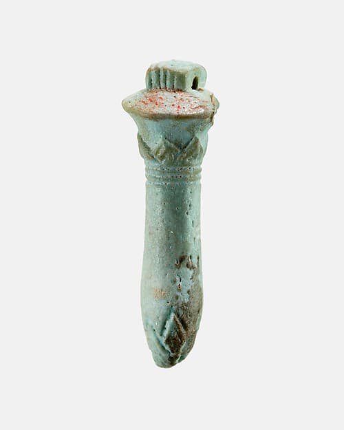 Papyrus column (wadj) amulet