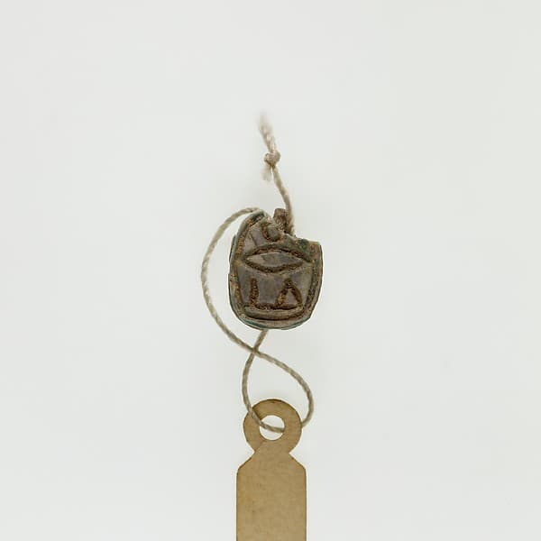 Hedgehog Scaraboid Inscribed with a Blessing Related to Re