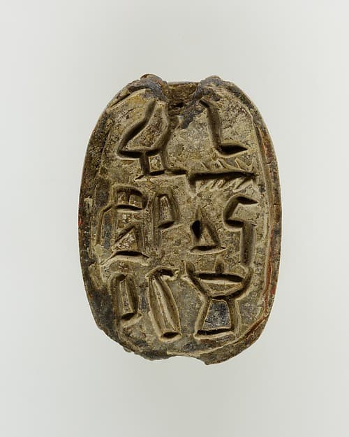 Scarab of an Official