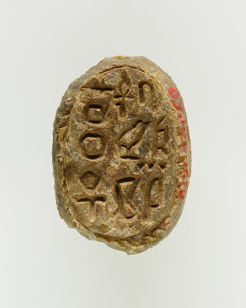 Scarab of an Official