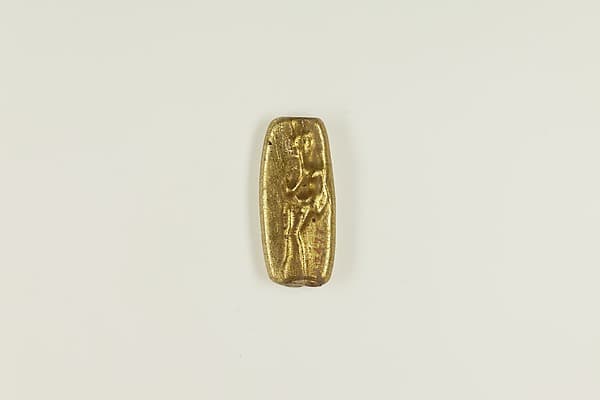 Bead with figure of Harpokrates