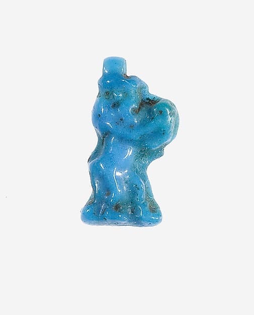 Amulet of Bes with tambourine