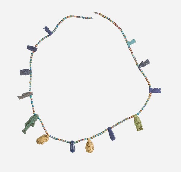 Necklace with Amulets