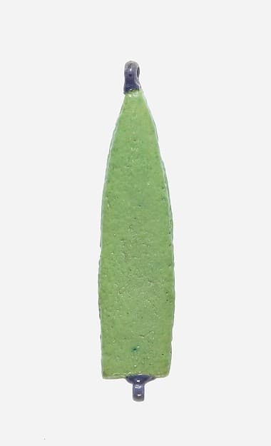 Bead in the Form of a Lotus Sepal
