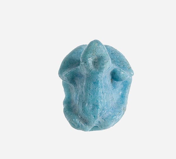 Frog Seal Amulet with the Throne Name of Amenhotep III on the Base
