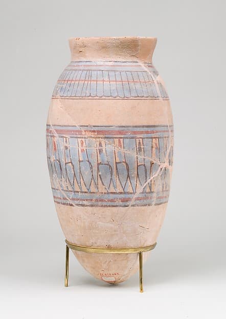 Blue-painted Jar from Malqata
