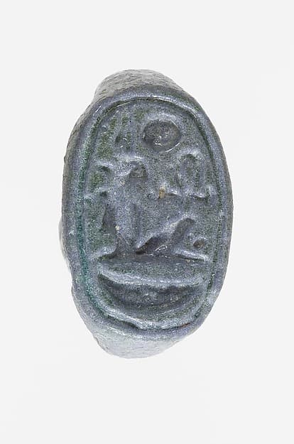 Ring Inscribed with the Throne Name of Amenhotep III