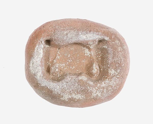 Mold for a Sun Disk Flanked by Uraeus Cobras