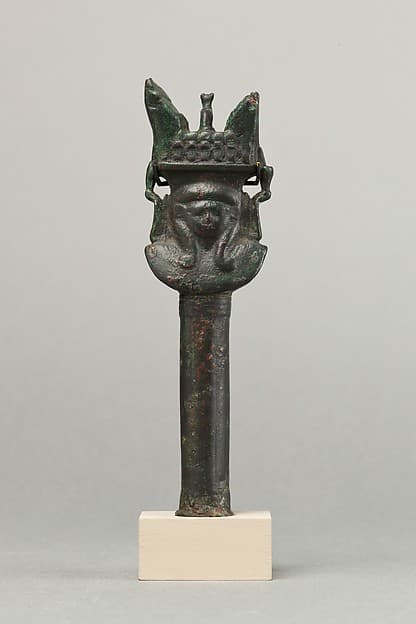 Handle of sistrum