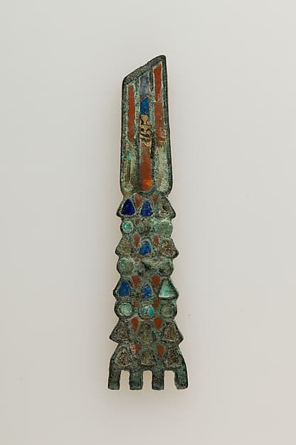 Part of a flail for a statue