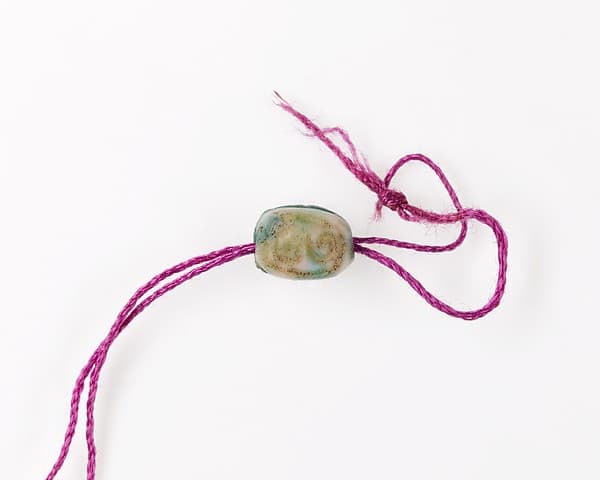 Scarab Decorated with a Scroll