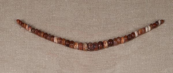 String of Carnelian Ball Beads