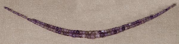 String of Amethyst Ball Beads