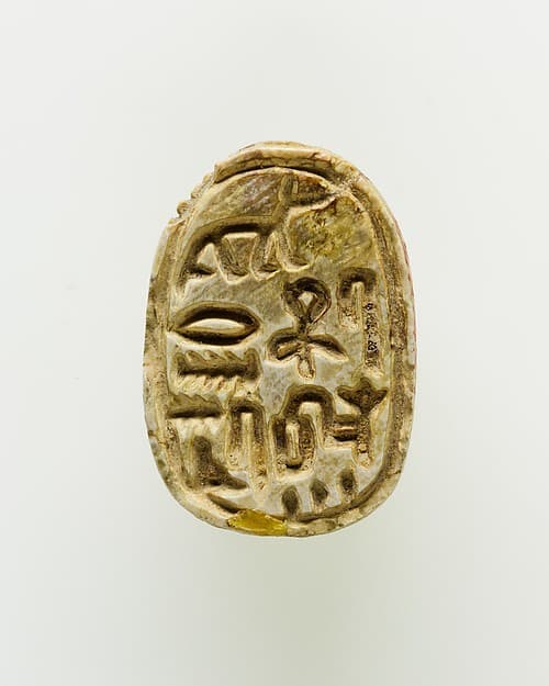 Scarab of an Official