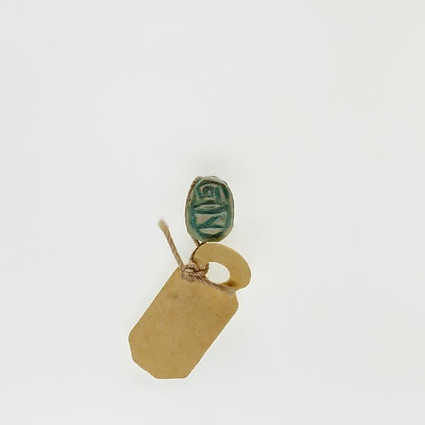 Scarab Inscribed with a Blessing Related to Re