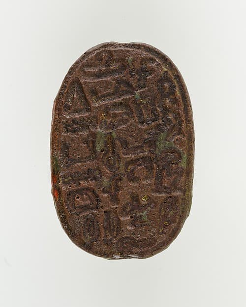 Scarab of an Official
