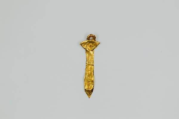 Papyrus scepter (wadj) amulet