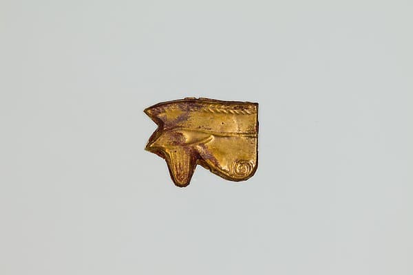 Wedjat eye amulet