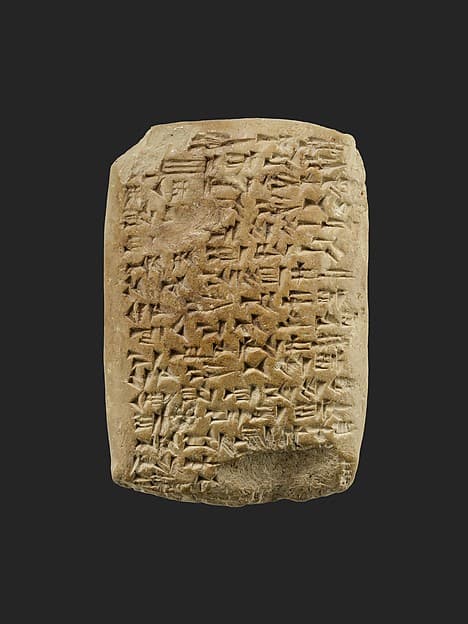 Amarna letter: Royal Letter from Abi-milku of Tyre to the king of Egypt